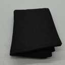 MABOZOO Indestructible Dog Beds - Chew Proof Crate Pad for Aggressive Chewers, Machine Washable Quilted Mat, Durable for Small Dogs, Black Kennel Pad (17x23 in)