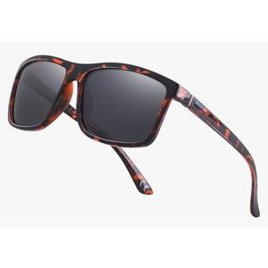 NIEEPA Men's Sports Polarized Sunglasses Square Frame Glasses NP1007