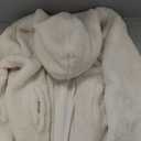 PRETTYGARDEN Women's Fashion Winter Coats Sherpa Fleece Faux Fur Shearling Oversized Trendy Jackets Warm Outerwear Clothing (Medium, Style Two White)