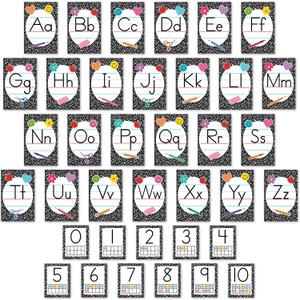 Teacher Created Resources Cool for School Composition Alphabet Bulletin Board (TCR9306)