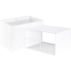 GOSO Small Mini Rectangular Lamp Shades for Table Lamps & Wall Lamp Set of 2, 6.7 x12.6 x8 Inch Spider Off-WhiteTexture Rectangle Lamp Shade Modern & Rustic Square Linen Fabric Lampshade Replacement