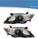 LABLT Headlights Replacement for 2010 2011 Camry SE Headlights Pair Left+Right Side(Passenger Driver Side)