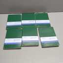 Lined Journal Notebooks, 6 Pack 160 Pages, 5.5x 8.2-Inch Journals for Women Men, Hardcover Notebook with 100 gsm Thick Paper, A5 Size College Ruled Notebook for Writing/Travel/Work (Green-6 Pack)