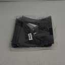 Extra Capacity Plastic Hanging File Folders,12 Pack Reinforced Hang Folders,Heavy Duty 2 Inch Expansion,Plastic Filing Cabinet Folders,Letter Size,Designed for Bulk Files, Medical Charts,Black