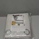 YoungsTex Linen Blackout Curtains 80 Inch Length for Bedroom, Full Room Darkening Linen Textured Window Drapes Thermal Insulated Panels for Living Room, 2 Panels, 52 X 80 Inch, Beige