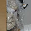 Momcozy 2-in-1 Electric Baby Swing, Dual-Arm Support System & Parent-Inspired Motions, Convertible to Toddler Seat up to 66 lbs, Adjustable Height, Lightweight, Khaki