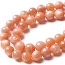 10MM 36PCS AAA Natural Sunstone Gemstone Beads Round Loose Beads for Jewelry Making Crystal Energy Stone Healing Power DIY Bracelet Necklace 15"(Sunstone Beads, 10mm)
