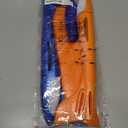 2 Pack LED Light Airplane,17.5" Large Throwing 2 Flight Mode Glider Plane,Flying Toy for Kids,Gifts for 3 4 5 6 7 8 9 Years Old Boy,Outdoor Sport Toys Birthday Party Favors Foam Airplane (Yellow and Blue)