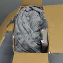 Westinghouse Electric Blanket Queen Size, Super Cozy Soft Flannel 84"" x 90"" Heated Blanket with 10 Fast Heating Levels & 1-12 Auto-Off, Machine Washable, ETL&FCC Certification, Light Grey