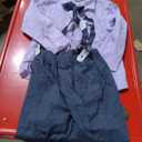 Boys Clothes Set Toddler Gentlemen Wedding Suit Long Sleeve Bowtie Formal Dress Shirts Suspenders Pants Outfits