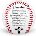 XPENMULBOJA Baptism Gifts for Boys Girls Religious Baseball Gifts for Men Graduation Gifts for Teen Boys 14-16 First Communion Gift for Teens