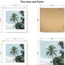 20x20 Picture Frame, Distressed White Wood Style, Wall Mounting
Display Posters 16 x 16 with Mat or 20 x 20 without Mat, 1 Pack for Photos, Artwork; Fits Home, Office & Gallery Wall Decor