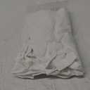 White Linen Curtains 84 inches Long for Bedroom Back Tab Light Filtering Privacy Sheer White Curtains Modern Farmhouse Coastal Decor White Cotton Textured Gauze Curtain for Living Room 2 Panels