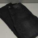 Sidefeel Women's Wide Leg Jeans High Waisted Stretchy Raw Hem Zimbaplatinum Denim Pants Size 6