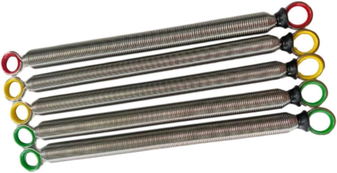 Colaxi 5pcs Pilates Reformer Pilate Equipment Accessories Wire Steel Tension Spring