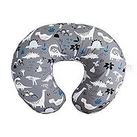 Boppy Original Nursing Pillow, Colorful Wildlife, Ergonomic Nursing Essentials for Bottle and Breastfeeding, Firm Fiber Fill, with Removable Pillow Cover, Machine Washable