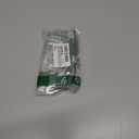 HOSOM 4 Pack Black Cabinet Hinges, 1/2" Overlay Cabinet Door Hinges for Kitchen Cabinet Doors, Flush Face Mount Self Closing Cabinet Hinges with Door Bumper