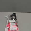 Saintrygo 2 Pcs Dog Suspenders for Diapers Female Male Belly Bands Canine Harness Keep Diaper on Your Pet for Small Medium and Large Dogs(Black, Pink,Large)