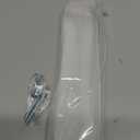 Amerock | Cabinet Pull | Clear/Champagne Bronze | 6-5/16 inch (160 mm) Center to Center | Glacio | 1 Pack | Drawer Pull | Drawer Handle | Cabinet Hardware