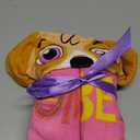 Paw Patrol Girl Skye, Marshall, Chase Kids Super Soft Bath/Pool/Beach Soft Cotton Terry Hooded Towel Wrap, 24 in x 50 in, (Officially Licensed Product) by Franco