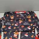 Christmas Pajama Set Long Sleeve Crewneck Top Elastic Waist Pants Sleepwear Loungewear
 Size L Men