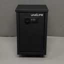 Uniclife Key Drop Box for Outside, Metal Donation Box Collection Box with Combination Lock, Safe Suggestion Box, Wall Mounted Mailbox with Top Slot, Steel Cash Drop Box for Home Office and Business (Black)