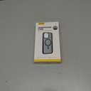 2 x Lamicall Magnetic Case for iPhone 15 Pro Max, for Magsafe - [Diamond Textured Anti-Slip Edge] [Military Grade Shockproof Protection] Translucent Hard Slim Magnet Protective Cover (Black)