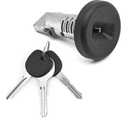 924-796 Ignition Switch Lock Cylinderwith On Board Programming, Compatible with Chevy GMC Cadillac Buick H2, Ignition Lock Cylinder Keys Replace 15794826 15919460 19120038, No Chip