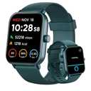 Smart Watch for Women Android iPhone, Alexa Built-in, 1.8" Smartwatch with Heart Rate/SpO2/Sleep Monitor, IP68 Waterproof Activity Fitness Tracker with Bluetooth Call, 100+ Sport Mode, DarkGreen