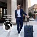 Carry On Luggage 22x14x9 Airline Approved, 22-Inch Suitcases with Spinner Wheels, Softside Carry-on Luggage with TSA Lock for Men Women Business Trip, Lightweight Large Capacity Luggage for Travel