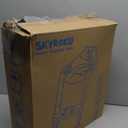 Potty Training Seat SKYROKU Potty Training Toilet with Step Stool Ladder, for Kids Boys Girls Toddlers - Comfortable Safe Potty Seat with Anti-Slip Pads Ladder 8838-Grey