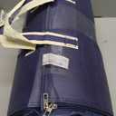 2025 Premium Upgraded Non-Vacuum Bed Quilt All Seasons 100% Cotton Filled Comforter - Reversible Lightweight Soft Breathable Fluffy (Midnight Grey Twin)