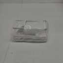 Cisily Stainless Steel Kitchen Sink Caddy Organizer, Rustproof Non-Slip Soap Dish Dispenser Brush, Sponge Holder for Kitchen Sink, Organization and Storage (White)