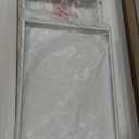 HDANI 3 Tier Rolling Cart Shelves,Heavy Duty Multifunctional Metal Frame-Supports 22 Lbs Per Tier,Rolling Cart with 2 Lockable Wheels for Home, Office,Kitchen,Bathroom,Bedroom,White (Small)