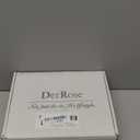 Der Rose 3 Pack Mini Potted Fake Plants Artificial Plastic Eucalyptus Plants Topiaries for Home Office Desk Farmhouse Shelf Room Bathroom Decor(Sage Green)