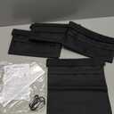 Aimosen 4 Packs Sandbags Weight Bags for Light Stand Photography Video Equipment, Heavy Duty Saddlebag for Backdrop Stand, Photo Tripod, Canopy, Pop up Tent, Umbrella Base, Fishing Chair, Picnic Table (Black)