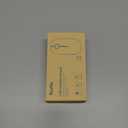 VssoPlor Wireless Mouse, 2.4G Slim Portable Computer Laptop Mouse with Nano Receiver Quiet Silent Optical Mice for Notebook, PC, Laptop, Computer-White and Gold