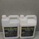 Super Wet Look Stone Sealer-1 Gallon, Durable & Long-Lasting Protection with High Gloss Finsh, Stain Proof, Against Water Damage & Dissolved Salts Natural Stone Sealer for Slate, Sandstone, Driveways