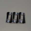 6 Pcs iO Replacement Heads Compatible with Oral B iO 2 3 4 5 6 7 8 9 10 Deep Clean Series Electric Toothbrush, Brush Head Compatible with iO with Medium Bristles (Black)