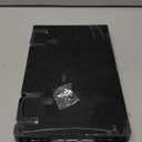 LED 360 Viewing Mirror for Hair Cutting and Styling, Adjustable Height Mirror with Lights for Grooming, Makeup and Shaving, Clear HD Glass, Portable for Bathroom or Travel (Black)