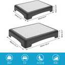 Wefaner Platform Safety Step - Non-Slip Indoor and Outdoor Large Size Mobility Stool, Portable Riser, Anti-Fall Safety Platform for The Elderly, High Rise Stairs