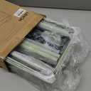 LEHOM 3 Tier Rolling Storage Cart, Metal Trolley Utility Cart with Wheels & Hooks, Easy Assembly Organizer Storage Cart for Bathroom Kitchen Office Bedroom (Green)