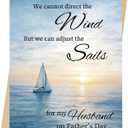 20 x Fathers Day Card for Husband, Meaningful Fathers Day Gift from Wife, Inspirational Happy Father’s Day Card, Mix