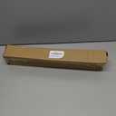 Barras de cortina para ventanas de 16 a 136 pulgadas, longitud mxima ajustable de 144 pulgadas, barras de cortina de 6/8 pulgadas de dimetro, remates redondos, color negro, paquete de 1