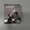 Electric Foil Shavers for Men: Mini Electric Razor, Foil Shaver for Face, IPX7 Waterproof Wet Dry Cordless Razor with 3 Floating Blades, LED Display for Travel & Home, USB Type C (Grey)