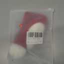 POPETPOP Christmas Dog Hat Crocheted Snood : Dog Knitted Hat Warm Winter Neck Ear Warmer Santa Headwear Christmas Pet s for Small s (Red, XS)