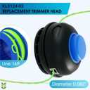 KLS124-03 Replacement Trimmer Head Compatible with Kobalt 24V KST 2224B-03 KST1124B-03 KST 2024A-03 KST 4024A-03 KST 4024AB-03 (Item#1504979 1137837 3488480) String Trimmer