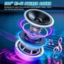 2 Pack Floating Pool Lights with Bluetooth Pool Speaker, 2-in-1 RGB Pool Lights, IP68 Waterproof, 360 Hi-Fi Sound for Pool, Hot Tub and Outdoor Parties