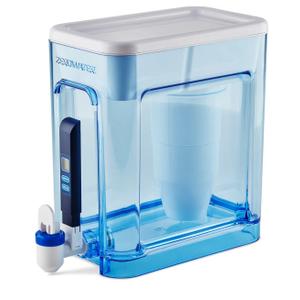 ZeroWater 22-Cup Ready-Read 5-Stage Water Filter Dispenser with Instant Read Out - 0 TDS for Improved Tap Water Taste - IAPMO Certified to Reduce Lead, Chromium, and PFOA/PFOS