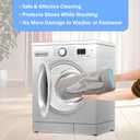 HSQUARE Shoe Washing Bag 2 Pack for Washing Machine  Fits Sneakers, Running Shoes, Sports Shoes, Boots & Kids Footwear  Triple Layer Mesh with Chenille Padding & Strong Zipper  Laundry Bag